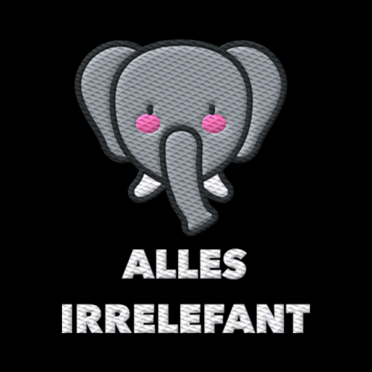 Alles irrelefant - Organic Oversize Shirt (Stick)