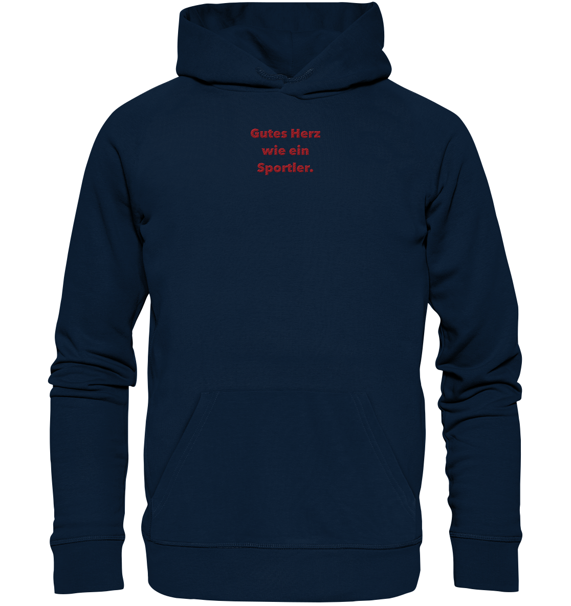 Gutes Herz - Organic Hoodie (Stick)