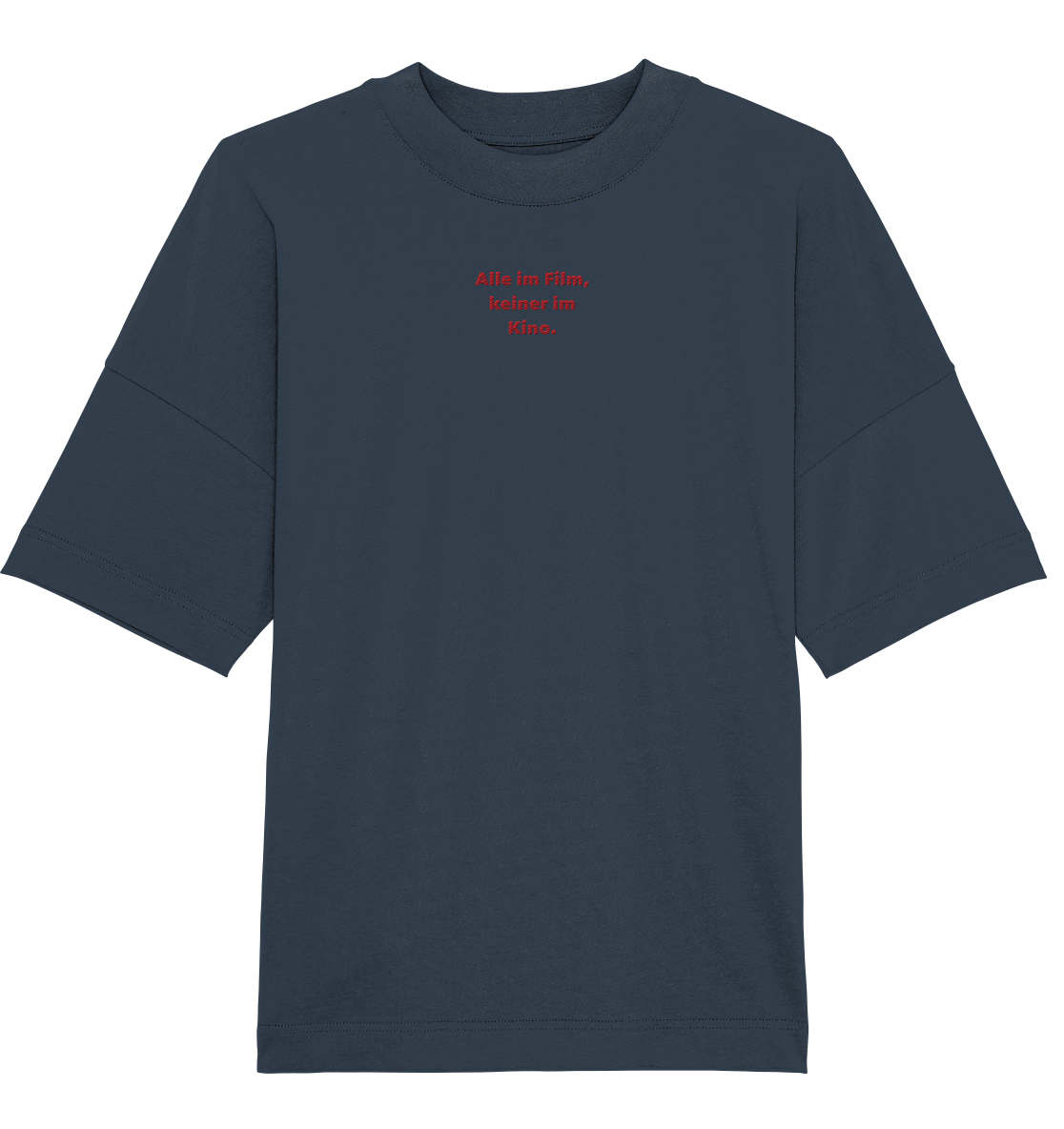 Alle im Film - Oversize Shirt (Stick)