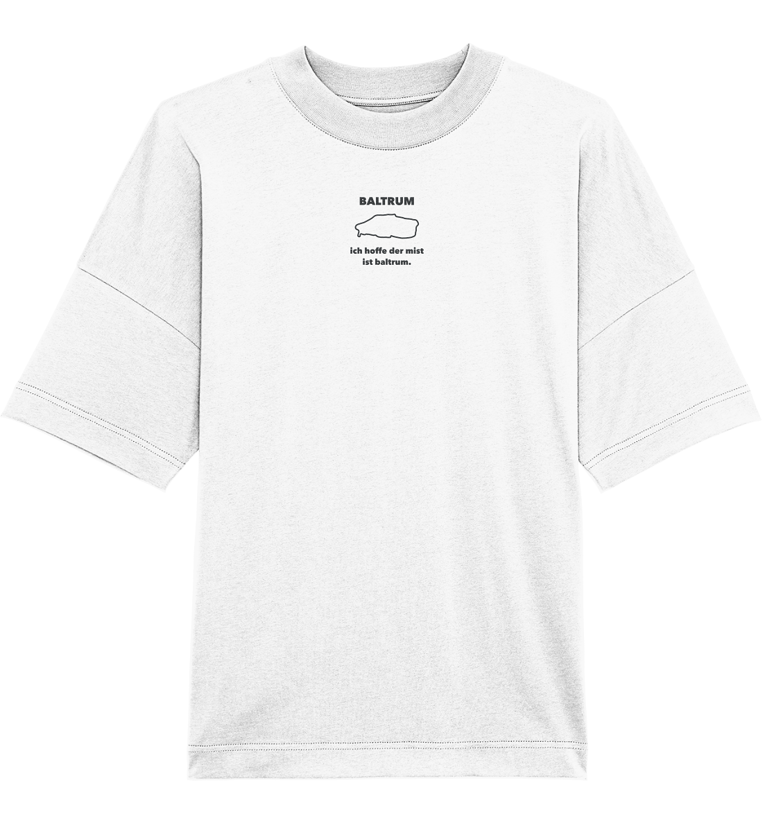 Baltrum - Organic Oversize Shirt (Stick)