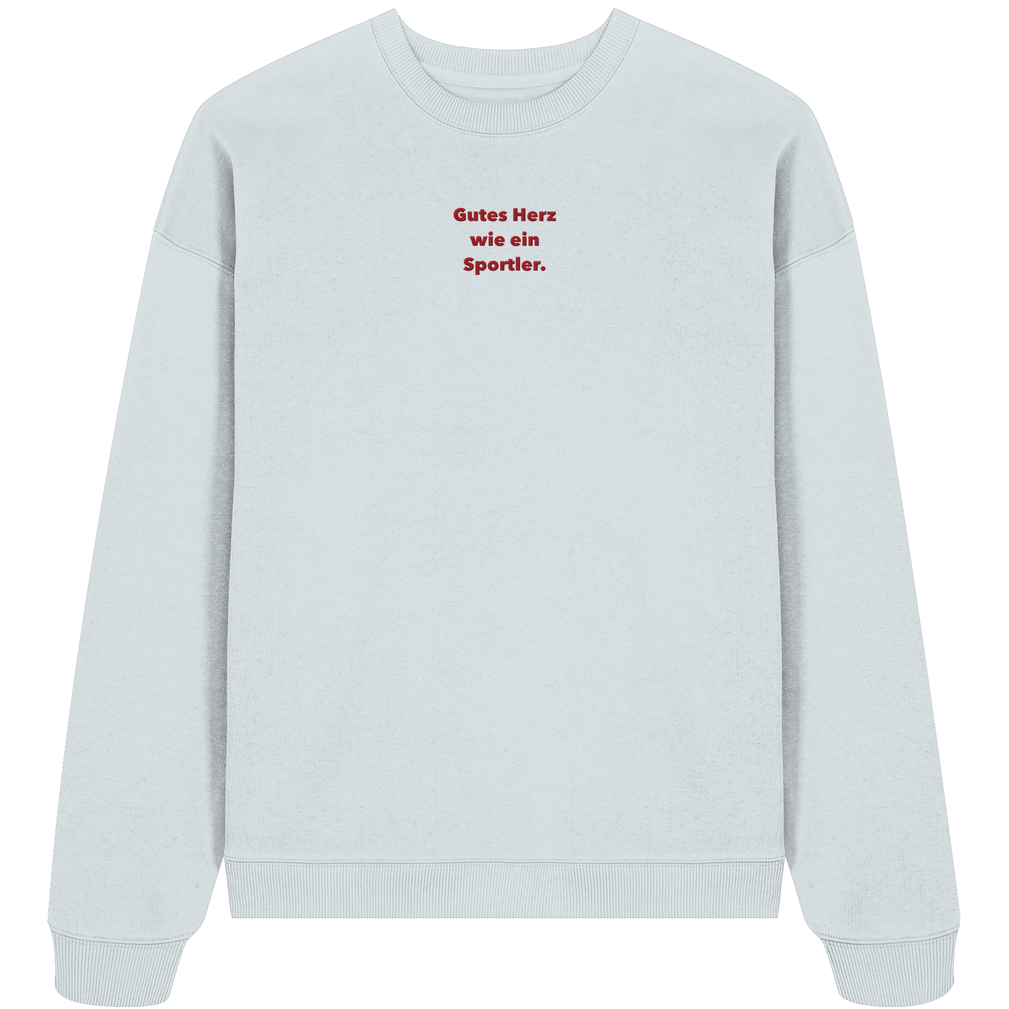 Gutes Herz - Organic Oversize Sweatshirt (Stick)