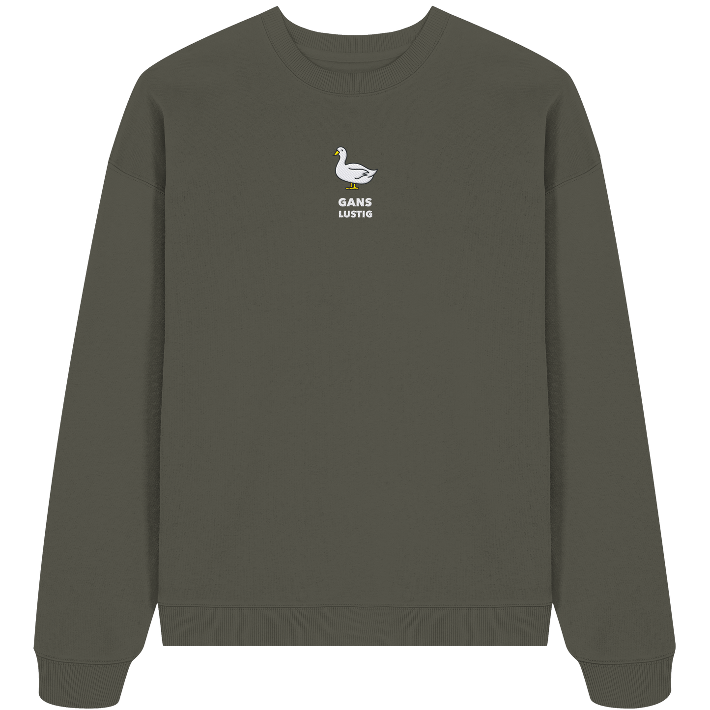 Gans Lustig - Organic Oversize Sweatshirt (Stick)