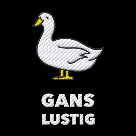 Gans Lustig - Organic Oversize Shirt (Stick)
