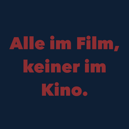 Alle im Film - Organic Shirt (Stick)