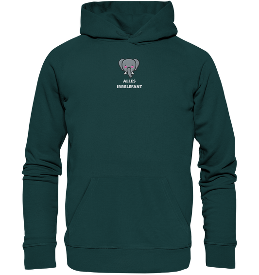 Alles irrelefant - Organic Hoodie (Stick)