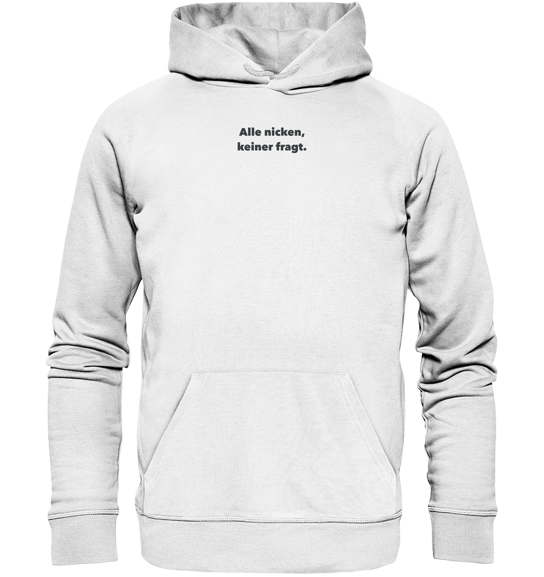 Alle nicken - Hoodie