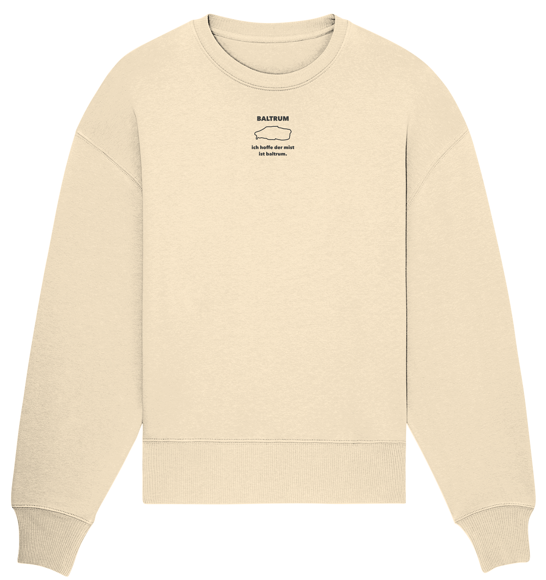 Baltrum - Oversize Sweatshirt